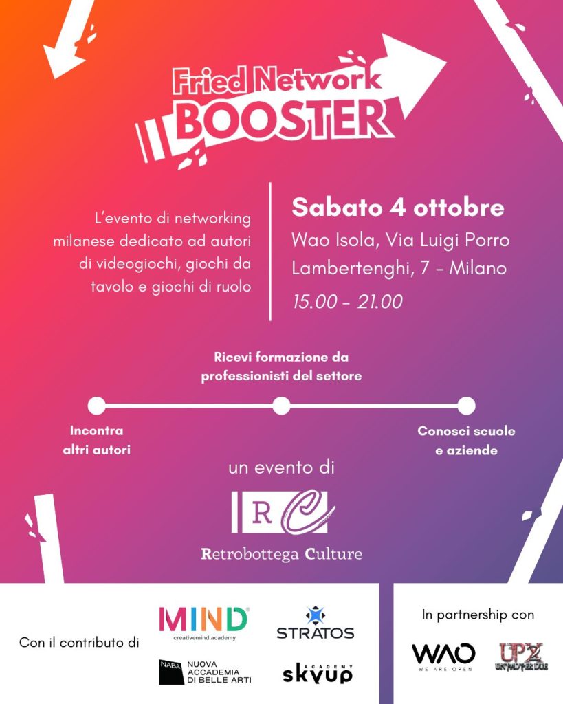 locandina evento milano networking
